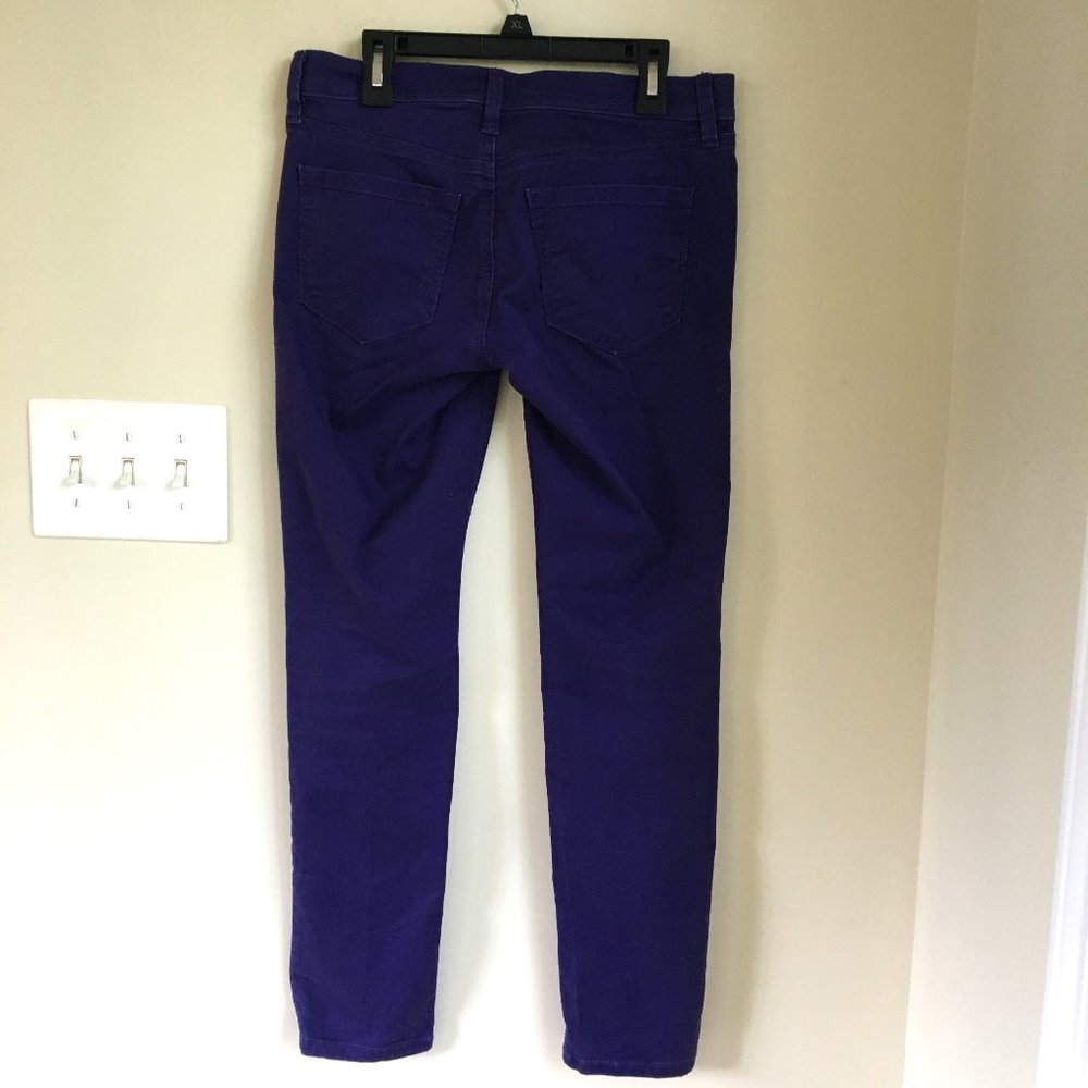 LOFT Modern Skinny Jeans, Plum Purple, Size 25/OP - Picture 4 of 7